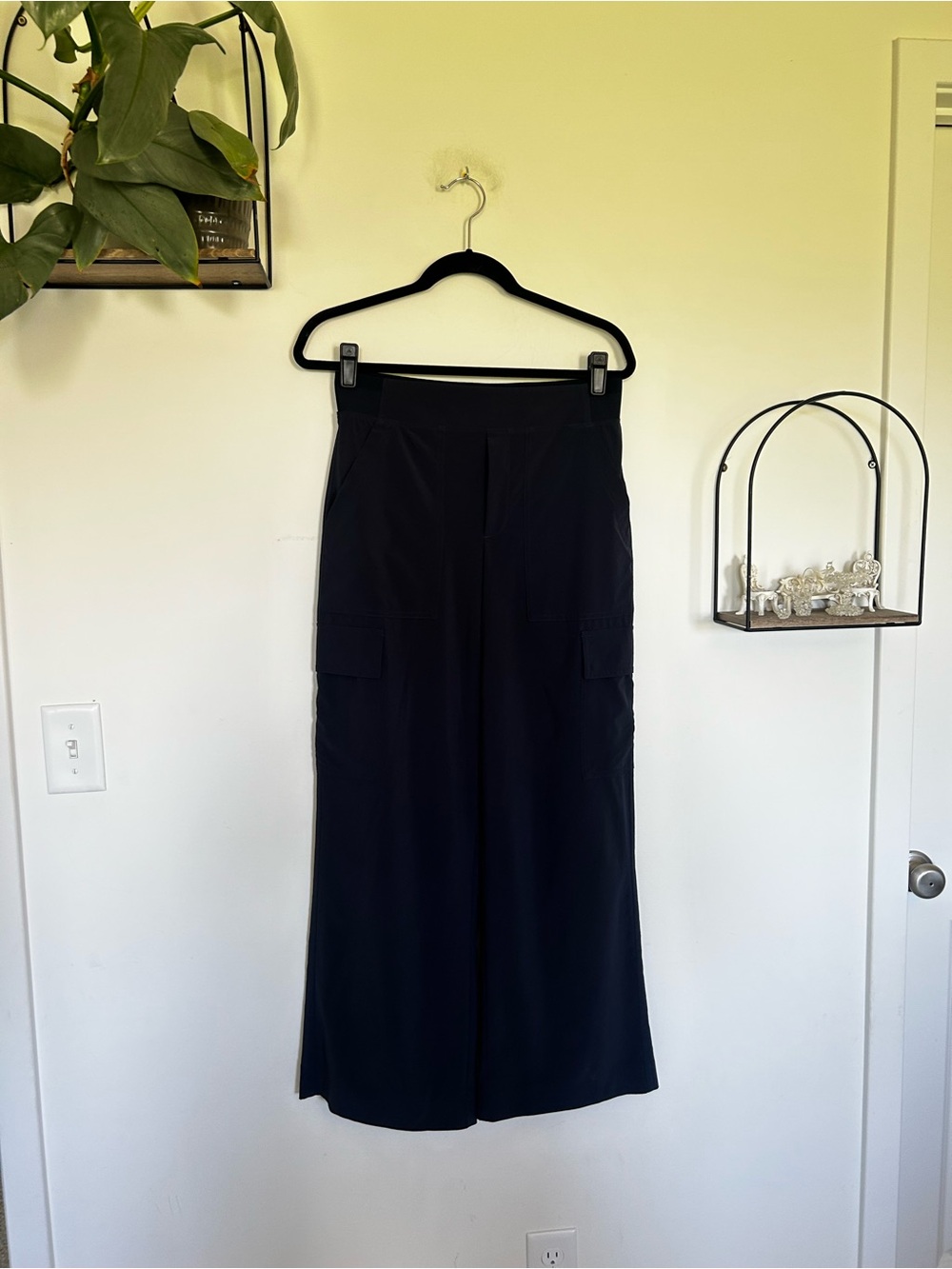Athleta Navy Blue Brooklyn Heights High Rise Athletic Pants Size 6